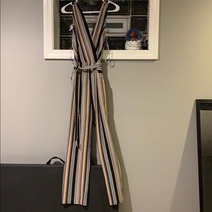 Stripped jumpsuit